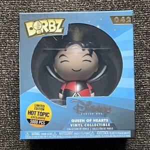 Hot Topic Exclusive Funko Dorbz Disney Alice In Wonderland Queen of Hearts #042